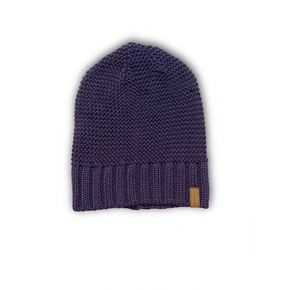 Merrell Purple Chunky Knit Beanie - Recycled Materials
